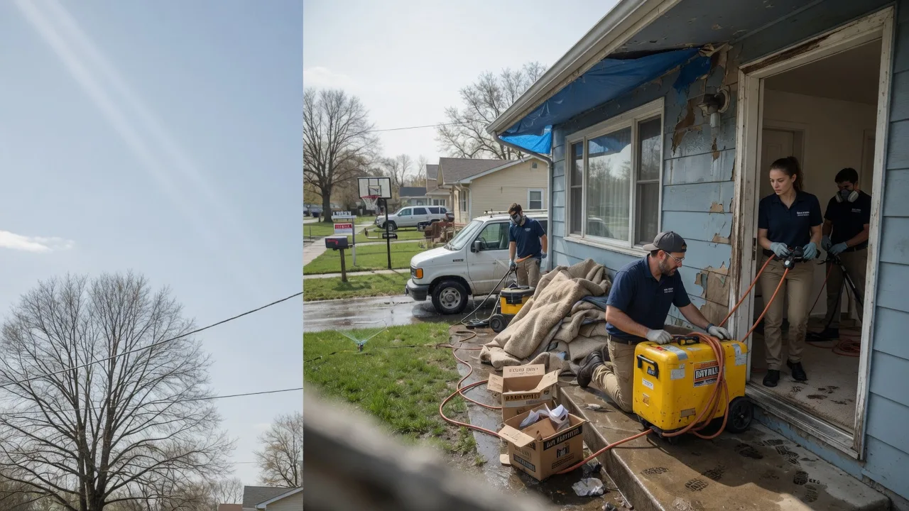 Basement Flood Cleanup in Hathaway, MT near me